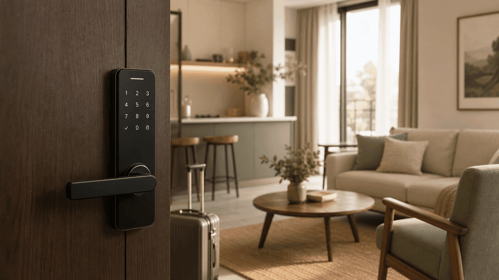 Smart home automation for Airbnb and service apartments
