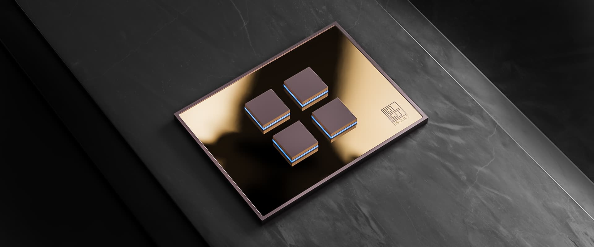 Onwords metal Z-Wave touch switch