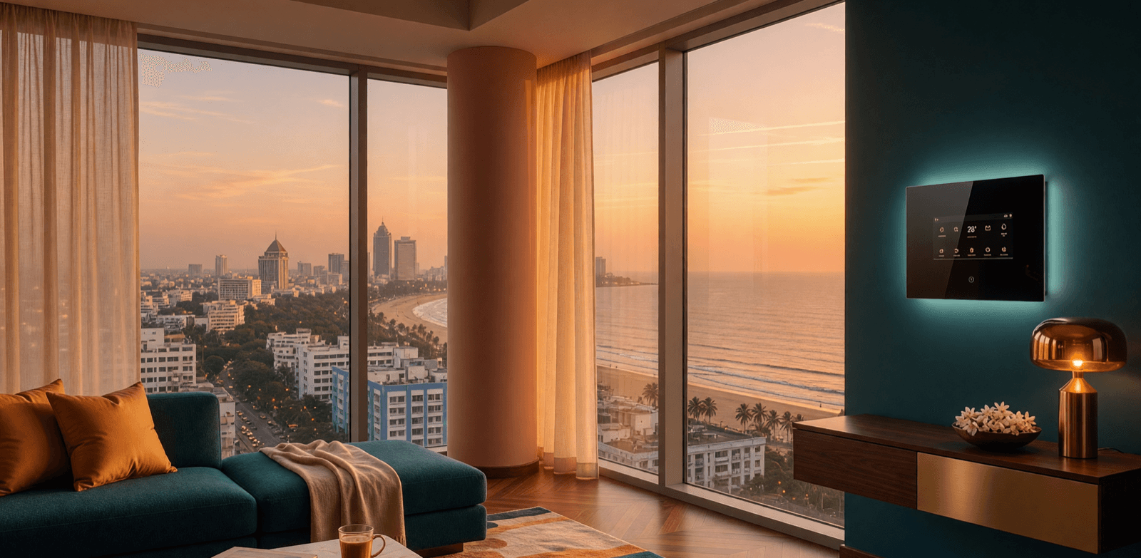 Smart home automation in a Chennai apartment by Onwords