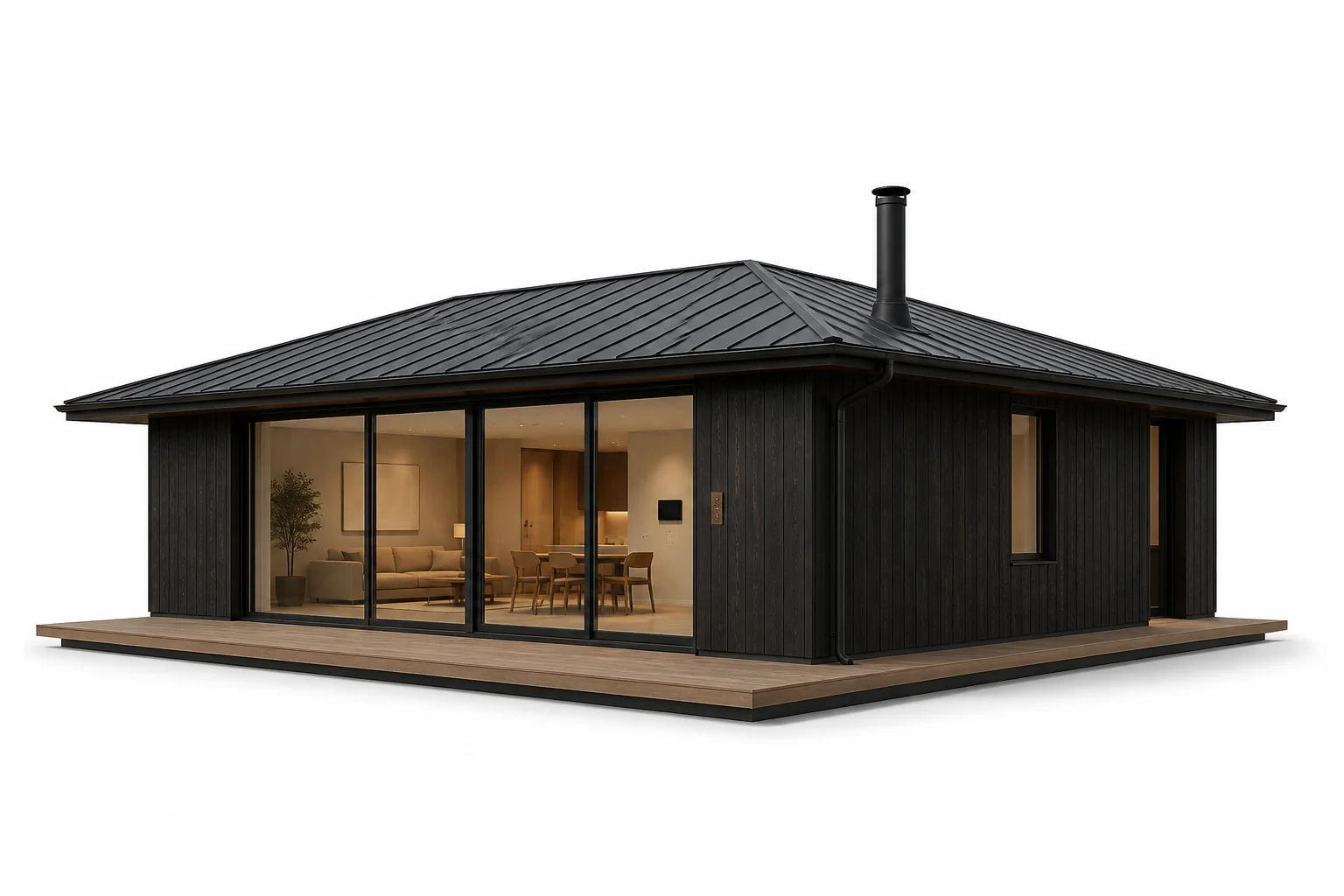 A Crestron pavilion, cut out