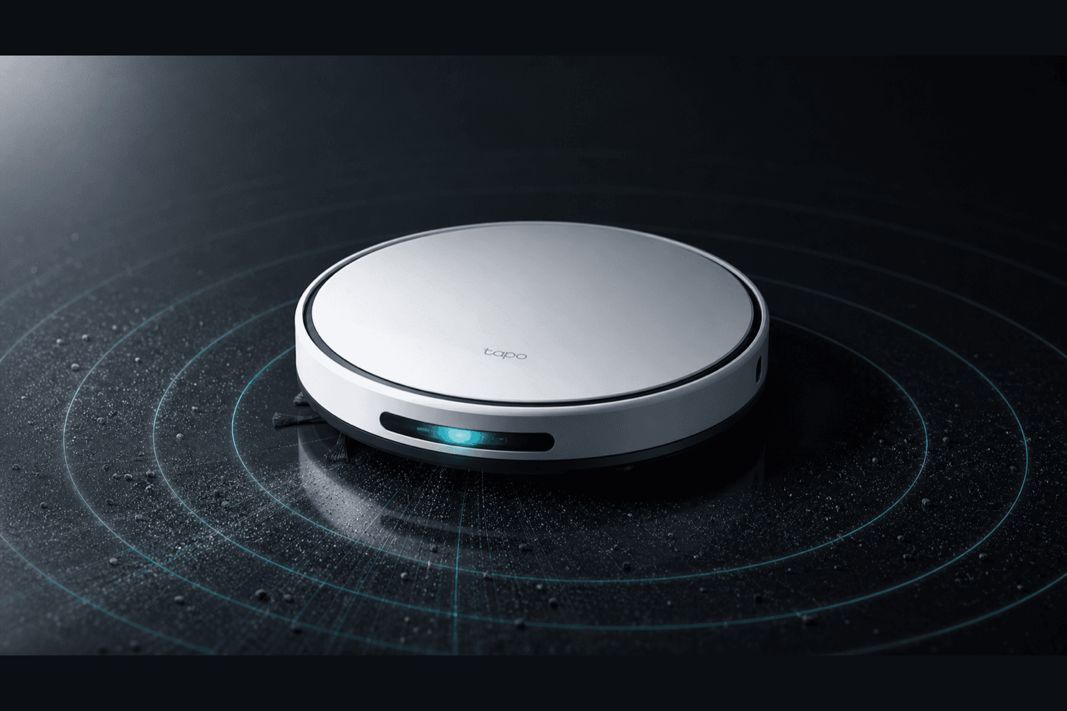 Tapo RV20 Max robot vacuum with LiDAR scan rings